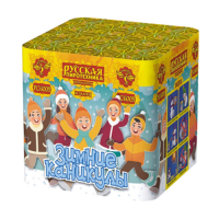 Зимние каникулы 36 Батарея салютов купить в Липках | lipki.salutsklad.ru