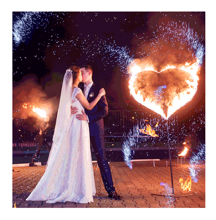 Организация пиротехнического шоу на свадьбу  Липки | lipki.salutsklad.ru