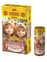 Мишки-шалунишки Пиротехнический фонтан купить в Липках | lipki.salutsklad.ru