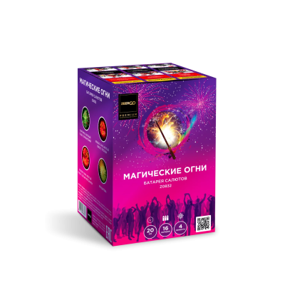 Магические огни Батарея салютов купить в Липках | lipki.salutsklad.ru