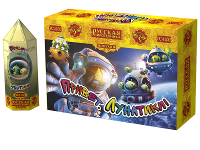 Привет, лунатики! Пиротехнический фонтан купить в Липках | lipki.salutsklad.ru