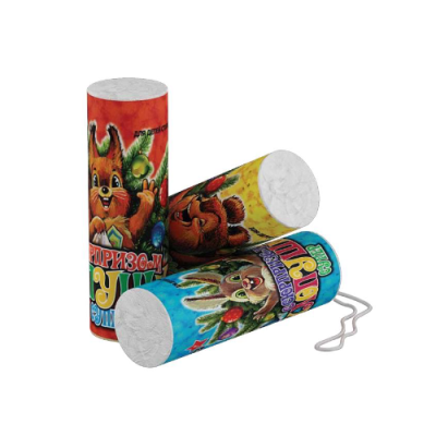 Супер с сюрпризом Хлопушки купить в Липках | lipki.salutsklad.ru