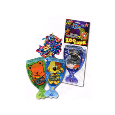 Зоопарк ТСЗ Надувная хлопушка купить в Липках | lipki.salutsklad.ru