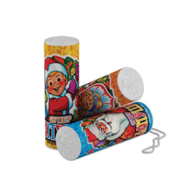 Супер с серпантином Хлопушки купить в Липках | lipki.salutsklad.ru