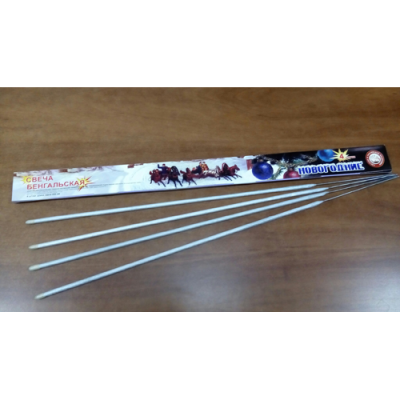 Новогодние 650-4 мм. Бенгальские огни купить в Липках | lipki.salutsklad.ru