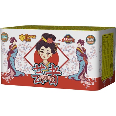 Гейша Батарея салютов купить в Липках | lipki.salutsklad.ru