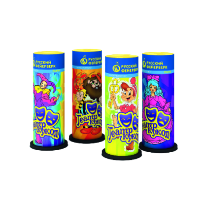 Театр кукол Пиротехнический фонтан купить в Липках | lipki.salutsklad.ru