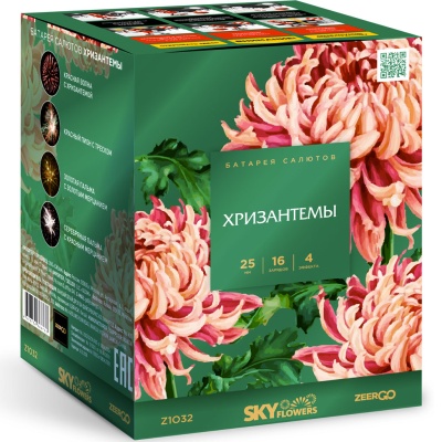 Хризантемы Фейерверк купить в Липках | lipki.salutsklad.ru
