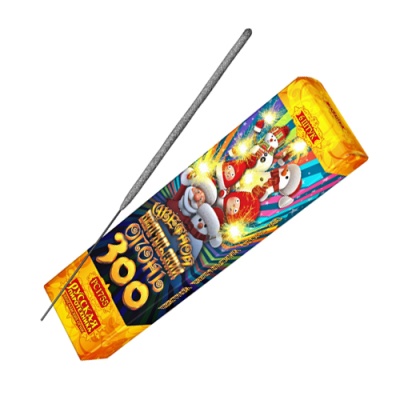 Цветной 300 мм. Бенгальские огни купить в Липках | lipki.salutsklad.ru